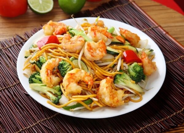 Prawn with Noodles